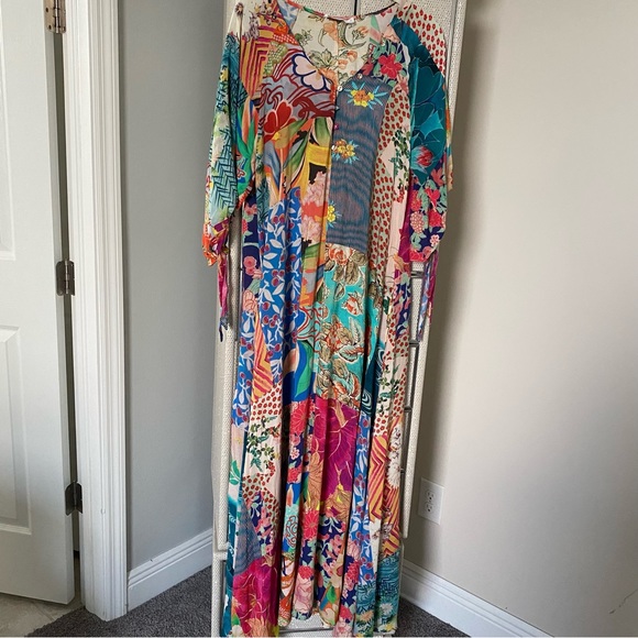 Johnny Was Colorful Maxi Dress - Picture 5 of 12